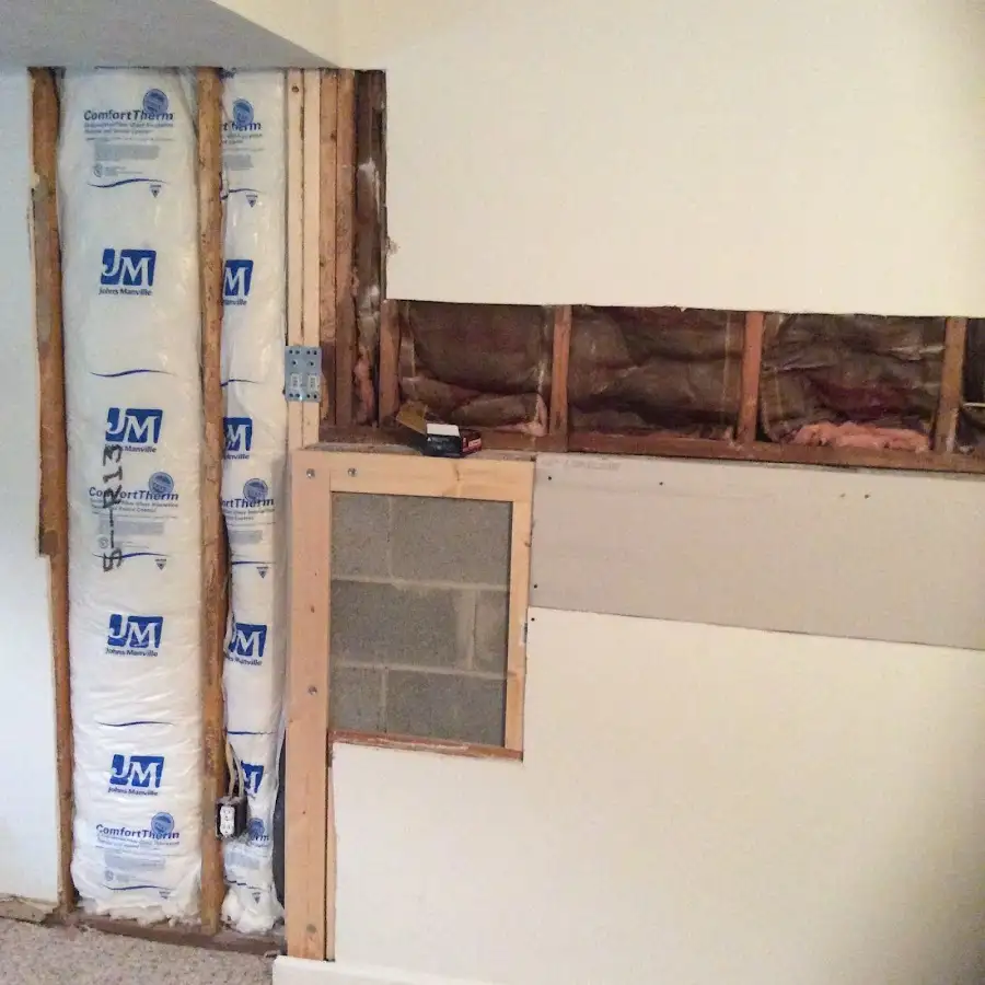 Wall insulation replacement during Structural Drying in Golden Valley
